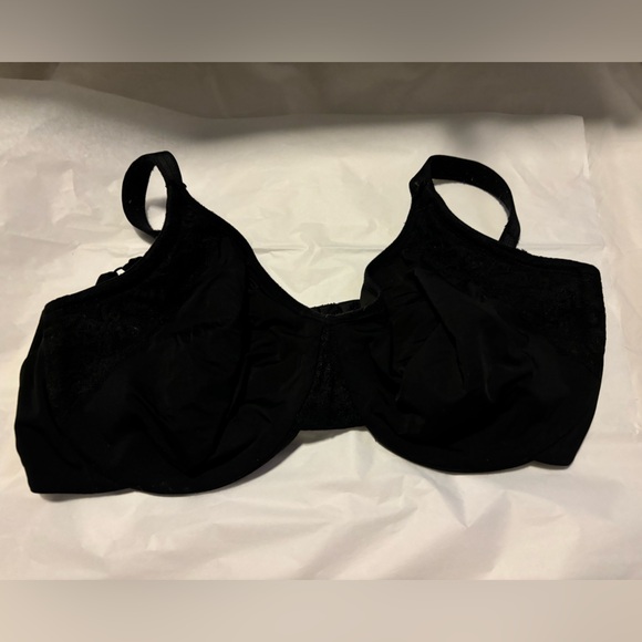 OLGA BRA 40D CLOUD 9 MINIMIZER BLACK  1G18961A - Picture 2 of 7